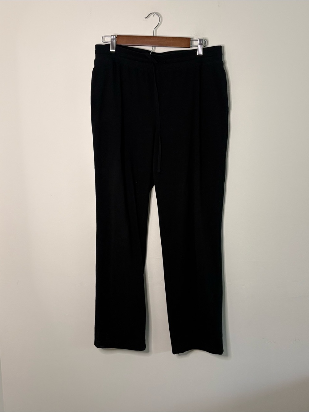 Karen Sport Women’s Medium Black Lightweight Casual Sweat Pants Cotton Leisure